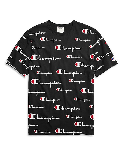 champion all over print tshirt